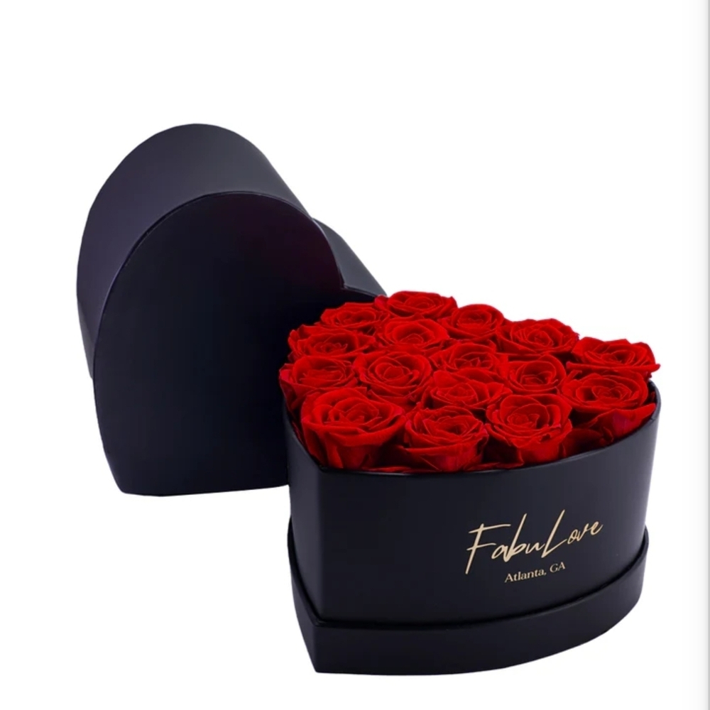 Eternal ROSES  Heart-Shaped Box For Gifting